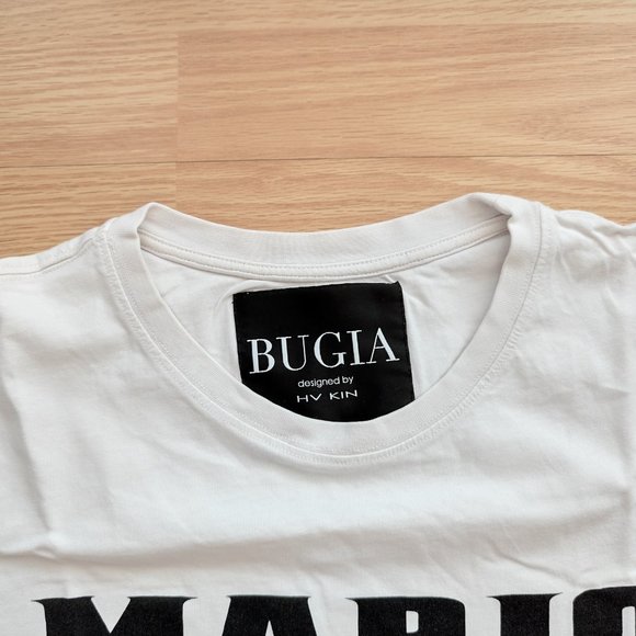 Mario Don Corleone Women's White Funny T Shirt, Top, Size L - Picture 4 of 8